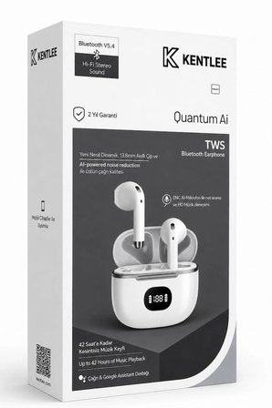 Yapay Zeka Destekli Akıllı Bluetooth Kulaklık HD Mikrofon Gerçek Zamanlı Dil Çeviri Ai Anlık Tercüme