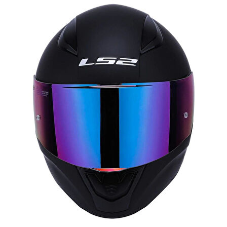 Ls2 Rapid 2 Mat Siyah Rainbow Vizörlü Kask
