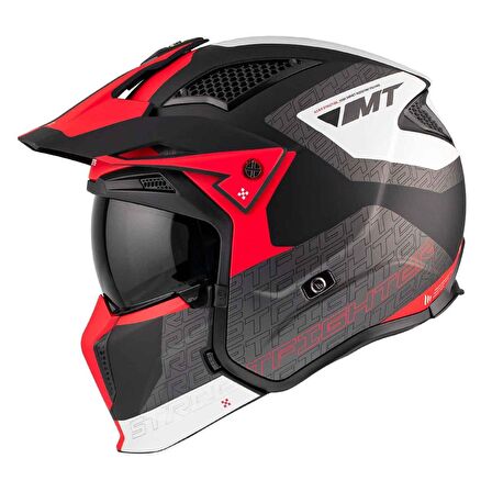 Mt Streetfighter Sv Totem B15 Çene Açılır Kask