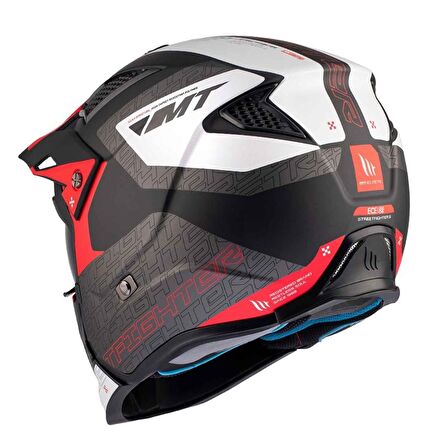 Mt Streetfighter Sv Totem B15 Çene Açılır Kask