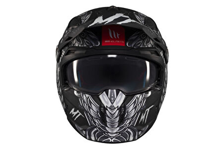 Mt Streetfighter Sv Hrllish B2 Mat Çene Açılır Kask