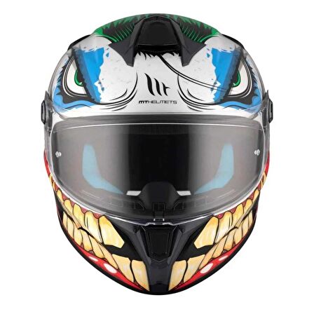Mt Targo S Joke A5 Gloss Kapalı Kask