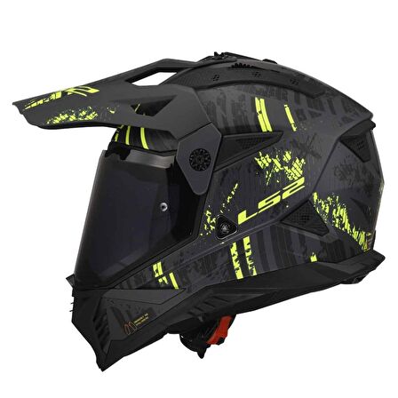 Ls2 Pioneer 2 Crazy Kros Motosiklet Kaskı