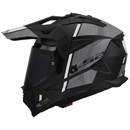 Ls2 Pioneer 2 Hill Kros Motosiklet Kaskı