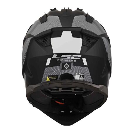 Ls2 Pioneer 2 Hill Kros Motosiklet Kaskı