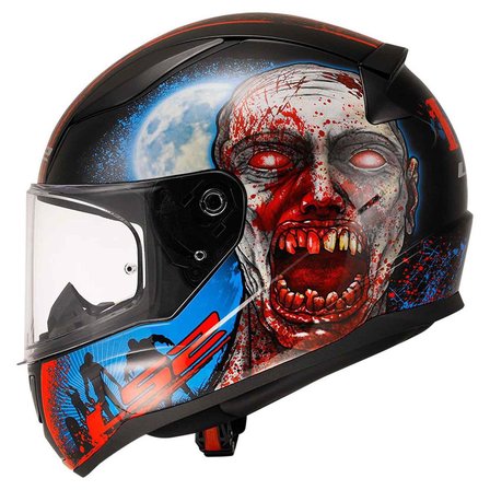 Ls2 Rapid 2 Zombie Kapalı Motosiklet Kaskı