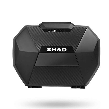 Shad SH38X-CARBON 38+38 Litre Yan Çanta Takım