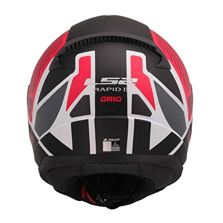 Ls2 Rapid 2 Grid Kapalı Kask