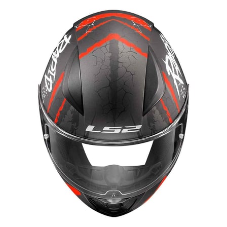 Ls2 Rapid 2 Raven Kapalı Kask