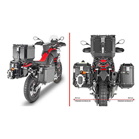 Givi PLO6710CAM APRILIA TUAREG 660 (21-24) Yan Çanta Taşıyıcı
