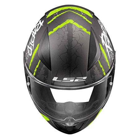 Ls2 Rapid 2 Raven Kapalı Kask