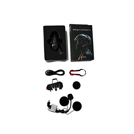 Road Life X1 Motosiklet Kask Bluetooth Intercom Seti