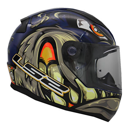 Ls2 Rapid 2 Spox Kapalı Kask