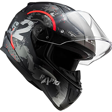 Ls2 Rapid 2 Circle Kapalı Kask