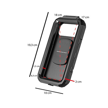 KNMASTER TT-950WU  TITRESİM ENGELLEYİCİ UNIVERSAL KABLOSUZ VE USBLI TELEFON TUTUCU