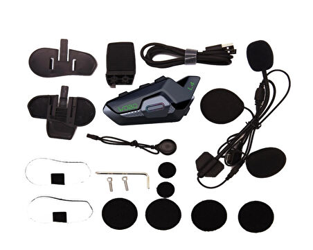 Wobo L4 İnterkom Kask Bluetooth Kulaklık Mikrofon