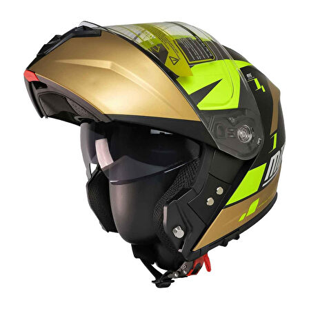 Mts Pro Helmets M-966-V2 Çene Açılır Motosiklet Kaskı