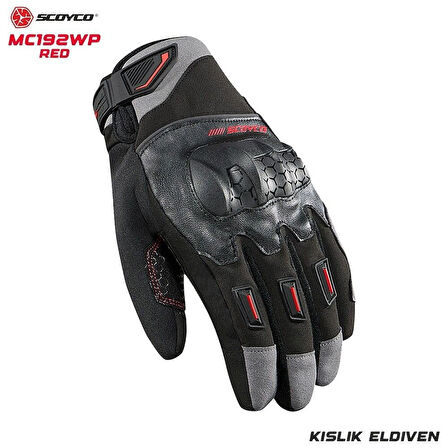 Scoyco MC192WP Kışlık Motosiklet Eldiveni