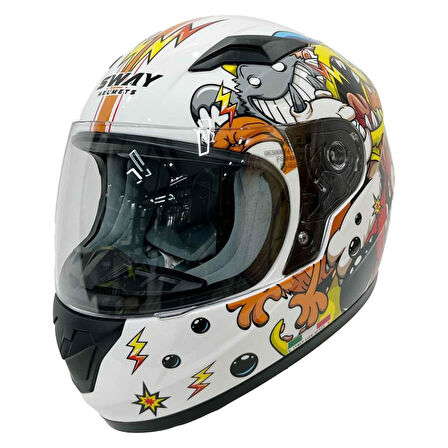 Sway 815 Monster Çocuk Kaskı