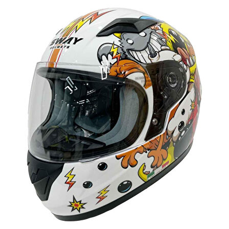 Sway 815 Monster Çocuk Kaskı