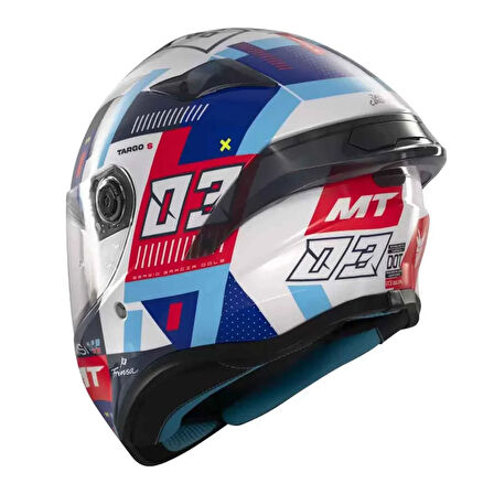 Mt Helmets Targo S Sergio Garcia B5 Kapalı Kask