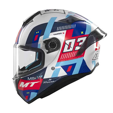 Mt Helmets Targo S Sergio Garcia B5 Kapalı Kask