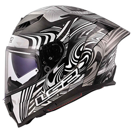 Ls2 Dragon Karbon Enthum Kapalı Kask