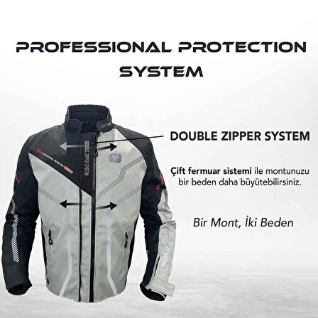 Forte GT 2003003 Niagara Yazlık Motosiklet Montu