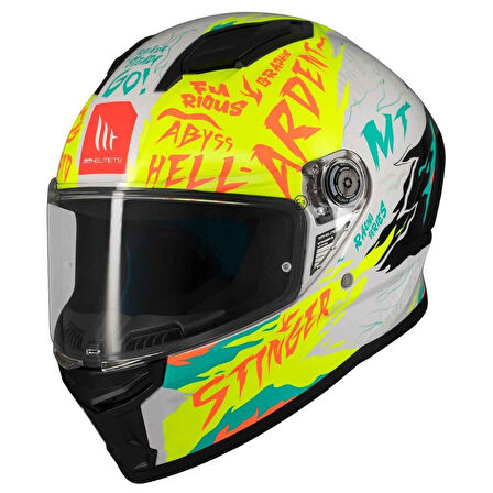 Mt Stinger 2 Ardent A3 Gloss Kapalı Kask