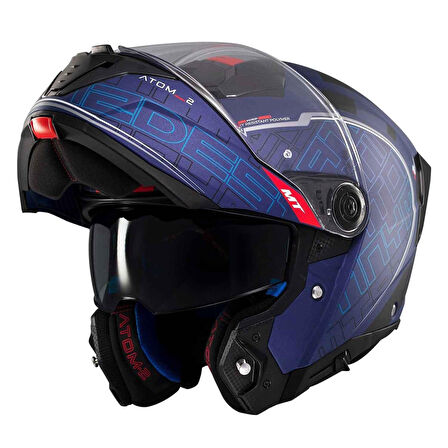 Mt Atom 2 Sv Destiny C7 Mat Çene Açılır Kask