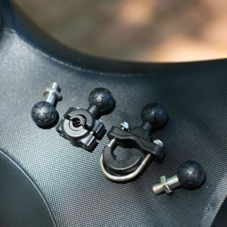 Knmaster TT-870 Titreşim Engelleyicili Tüm Motosikletlere Uyumlu Telefon Tutucu