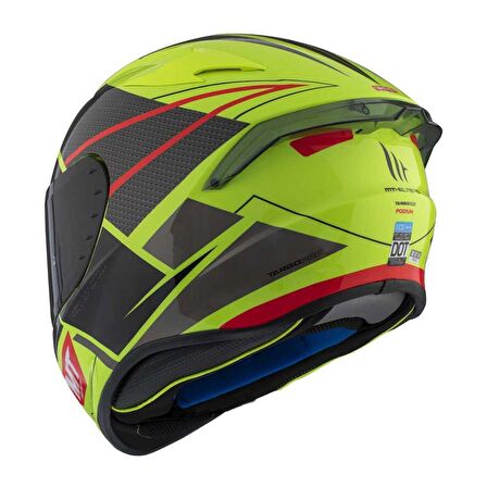 Mt Targo Pro Podium D1 Full Face Motosiklet Kaskı