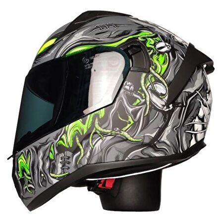 Mts Pro Helmets M-801 Snake Full Face Motosiklet Kaskı