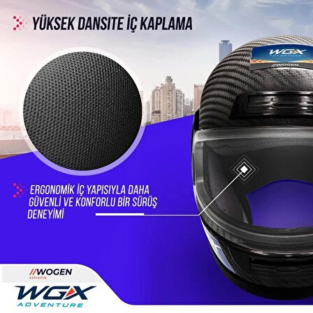 Pro Helmets WGX-7 Full Face Motosiklet Kaskı