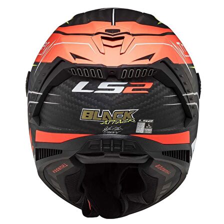 Ls2 Thunder Karbon Attack Full Face Motosiklet Kaskı
