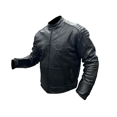 Forte GT 2002002 Black Mamba Deri Motosiklet Montu