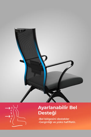 ErgoLife Sit Air 24/7 B2-281K - Mesh(Italy)+UMF(X1) /Km00/Wh00/K15bL(F3.1b/F56.W01) - 696.61.1.682