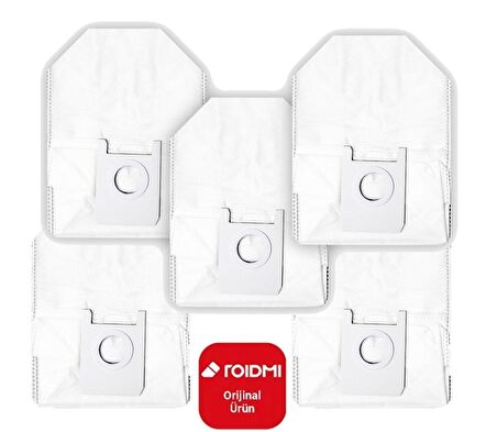 Roidmi Eve Plus Toz Torbası 5'li Paket