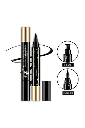 Shibella Cosmetics Suya Dayanıklı Çift Taraflı Damga Eyeliner - Kalın Damga