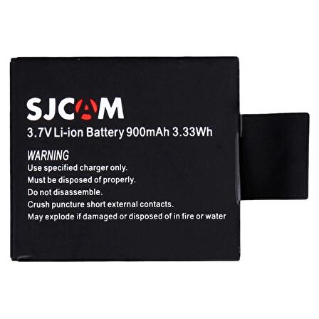 SJCAM Sj4000 SJ5000 M10 Aksiyon Kamera Yedek Bataryası