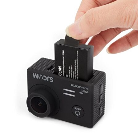 SJCAM Sj4000 SJ5000 M10 Aksiyon Kamera Yedek Bataryası