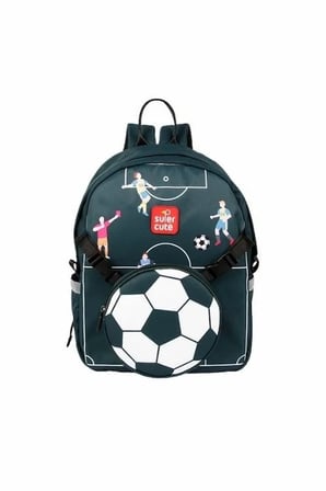 Supercute Two in One Sırt Çantası-Football