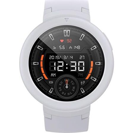 Amazfit Verge Lite Bluetooth Nabız GPS Akıllı Saat - Global Versiyon - Beyaz - 