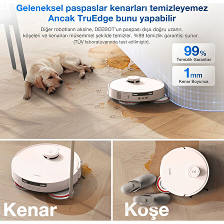 Ecovacs Deebot T30 Pro Omni Akıllı Robot Süpürge ve Paspas