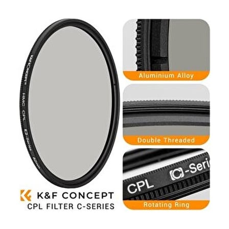 K&F Concept 72mm Nano-C Serisi Hmc Cpl C Serisi