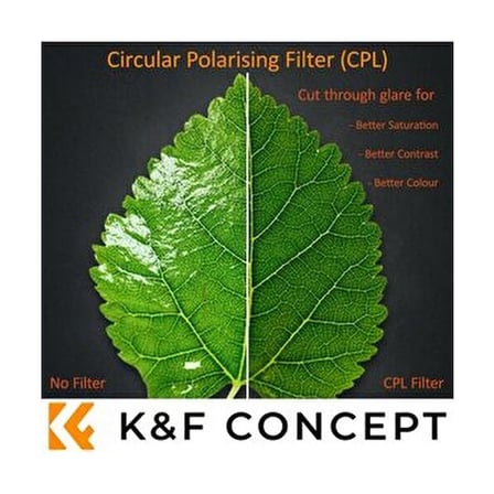 K&F Concept 72mm Nano-C Serisi Hmc Cpl C Serisi