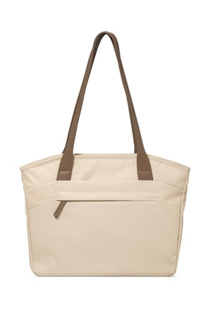Versatile T23 16 Inç Bej Tote Bag Laptop Notebook Omuz Çantası - T23M1K1