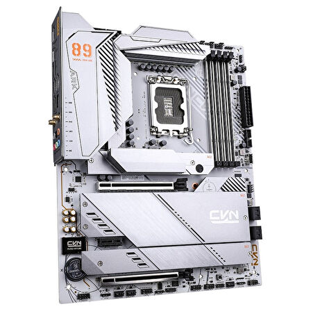 COLORFUL CVN Z890 ARK FROZEN V20 DDR5 8400Mhz ATX LGA1851 Gaming (Oyuncu) Anakart
