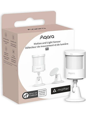 Aqara Akıllı Hareket ve Işık Sensörü P2 ML-S03D (Apple Home Destekli)