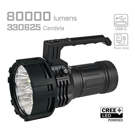 AceBeam X75 80000 Lümen El Feneri